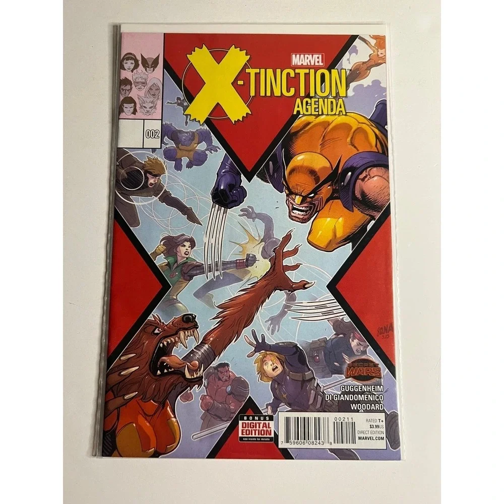 Secret Wars X-Tinction Complete‎ Set 1-4